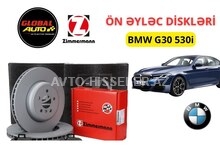 🚗 BMW G30 Ön Əyləc Diski Zimmermann (Apornu)