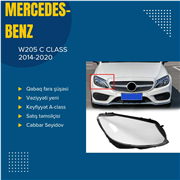 W211 E-clas Qabaq bufer xromu  