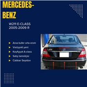 W211 E-clas Qabaq bufer xromu  