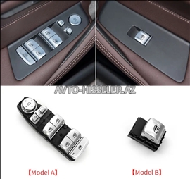 BMW G20,G30,G01,G02,F80,F90,X6,X7 şüşə (ayna) qaldıran knopk (düymə) bloku