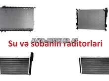 Hyundai Azera 2000–2018 su və peçin radiatorları -avto-hisseler.az