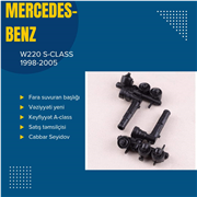 W211 E-clas Qabaq bufer xromu  