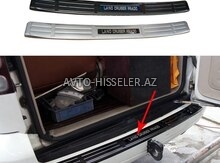 Toyota Prado 2003-2009 Arxa Bufer Üstü Xromu