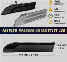 Porsche Panamera aşağı sağ və sol led dönmə işıqları (xənardar edici siqnallar)