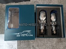 H4 Lupalı LED Lampalar -avto-hisseler.az