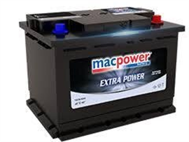 Macpover silver 12 v 60 ah akkumulyator