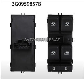 VW Volkswagen Touareq ,Touran,Şkoda,Passat b8,b9 şüşə (ayna) qaldıran knopk( düymə) bloku