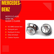 W211 E-clas Qabaq bufer xromu  