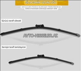 Audi Q7,Q5,Q3 şüşə təmizləyən silgi başlıqları