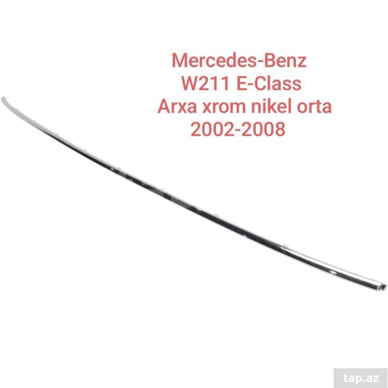 Mercedes W220, W211, W203 bufer kantı (Nikkel)