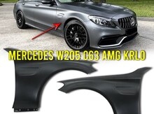 Mercedes W205 C63 AMG Qanadı (Krlo) -avto-hisseler.az