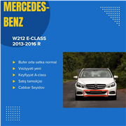 W211 E-clas Qabaq bufer xromu  