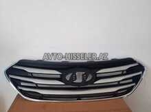 Hyundai Santa Fe 2017 radiator barmaqlığı (ablisovka)