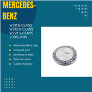 W211 E-clas Qabaq bufer xromu  