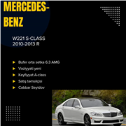 W211 E-clas Qabaq bufer xromu  