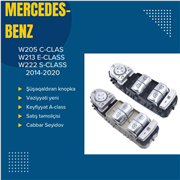 W211 E-clas Qabaq bufer xromu  