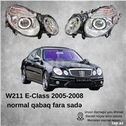Mercedes-Benz W211 E-Class işıqları (Fara)