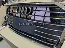Audi A6 2018-2020 radiator barmaqlığı (ablisovka)