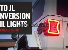 Jeep Wrangler LED stop işıqları