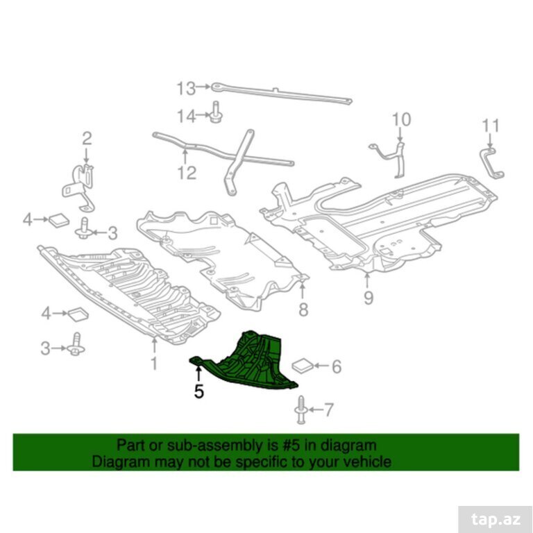 Mercedes W211 W212 W213 W205 Bufer qoruyucusu