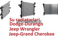 Jeep Grand Cherokee - Dodge - Wrangler su və peçin radiatorları