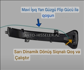 BMW G20,G30,F80,F90 sağ və sol led dönmə işıqları