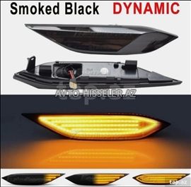 Porsche Cayenne led sağ və sol qabag bufer pavarotnikleri