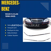 W220 S-class Qabaq bufer xromu