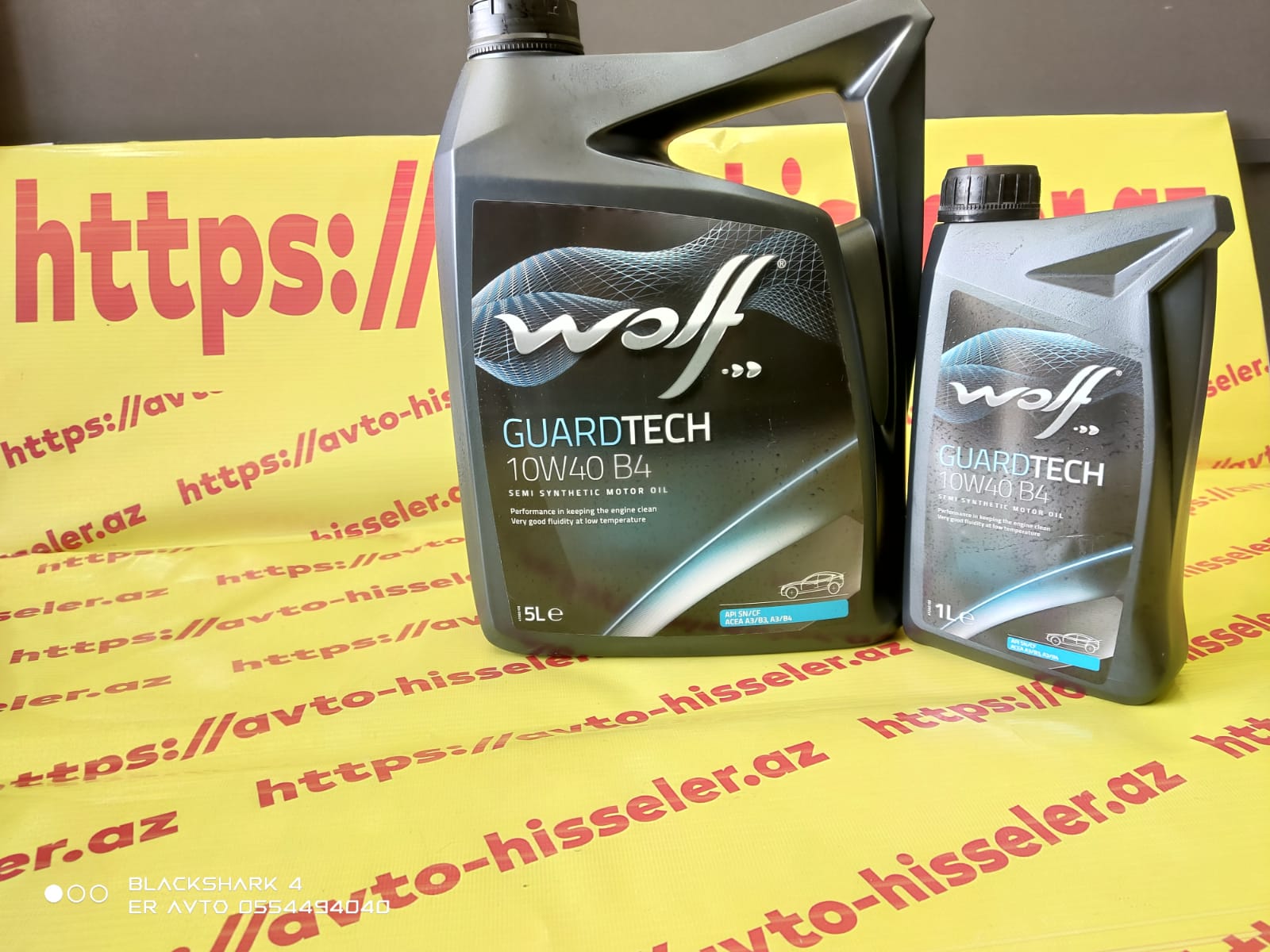 Mator Yağı WOLF _GUARDTECH 10W-40 5LT