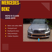 W211 E-clas Qabaq bufer xromu  