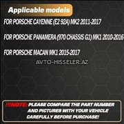 Porsche cayenne şüşə qaldıran knopka (düymə)