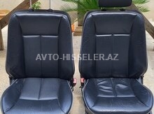 Mercedes W210 Dəri ön oturacaqlar