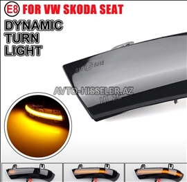 VW passat yan dönmə led işıqları