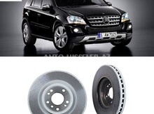  Mercedes-Benz W164 ML, GL Ön Əyləc Diskləri və Kalotkalar