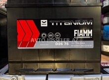  Fiamm 75Ah akkumulyator