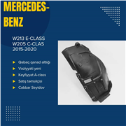 W211 E-clas Qabaq bufer xromu  