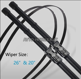 Porsche  Panamera ön şüşə siləcekləri (qabağ patpres şotkaları) 2012-2020