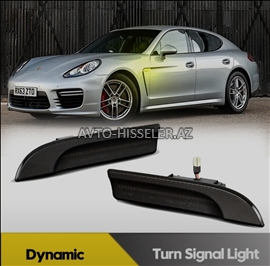 Porsche Panamera aşağı sağ və sol led dönmə işıqları (xənardar edici siqnallar)