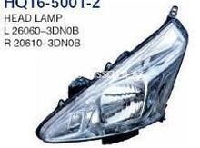 Nissan Tiida 2013-15 farası