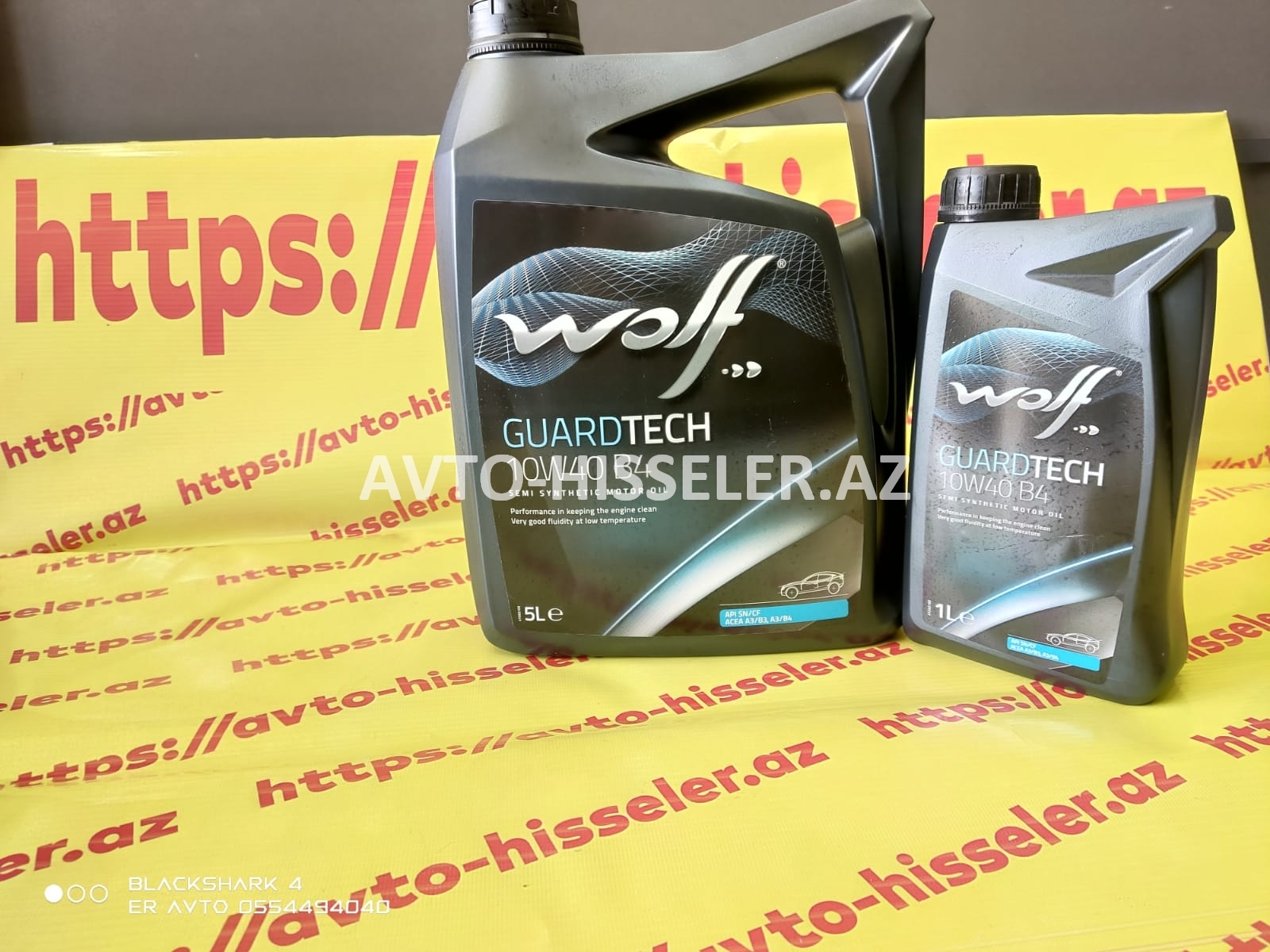 Mator Yağı WOLF _GUARDTECH 10W-40 5LT