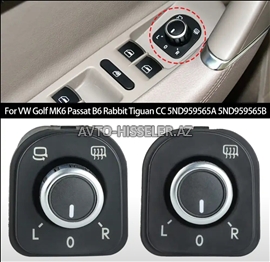 VW passat yan güzgüler idarə edici knopka