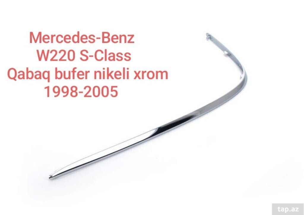 Mercedes W220, W211, W203 bufer kantı (Nikkel)