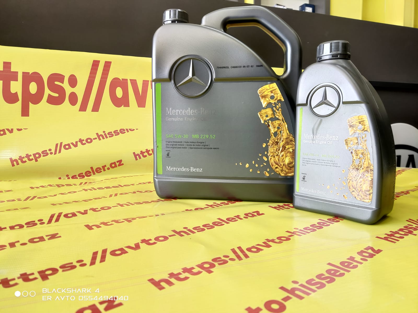 Mator yağı   5W-30 5LT/000 989 95 02