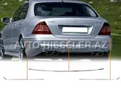Mercedes W220 arxa bufer nikeli xromu kantı