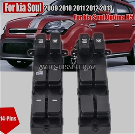 Kia optima şüşə qaldıran knopkası