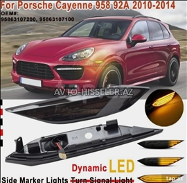 Porsche Cayenne led sağ və sol qabag bufer pavarotnikleri