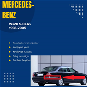 W211 E-clas Qabaq bufer xromu  