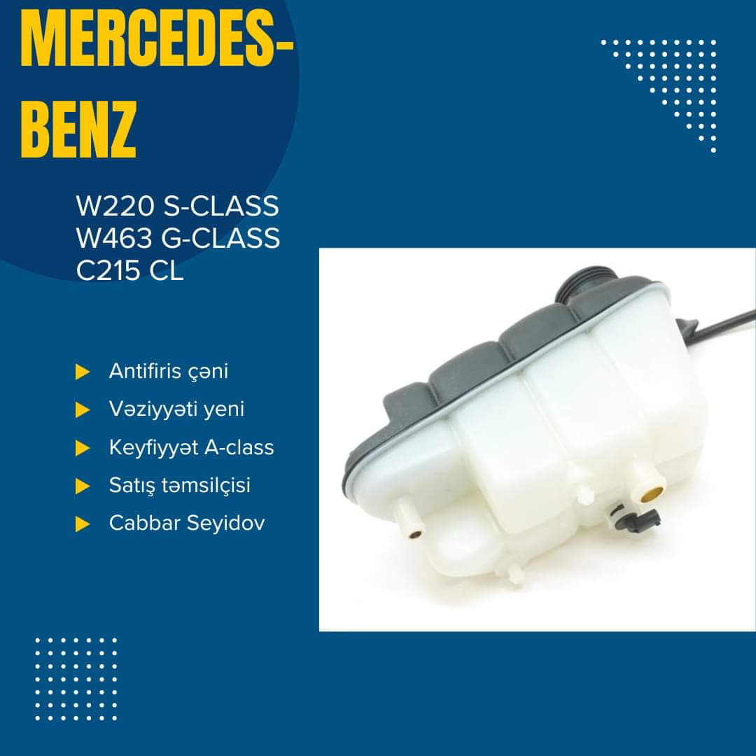 W211 E-clas Qabaq bufer xromu  