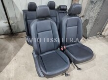 Volkswagen Jetta 2011-2017 Qara dəri salon