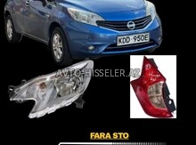 Nissan Note 2013 farası və stop işığı